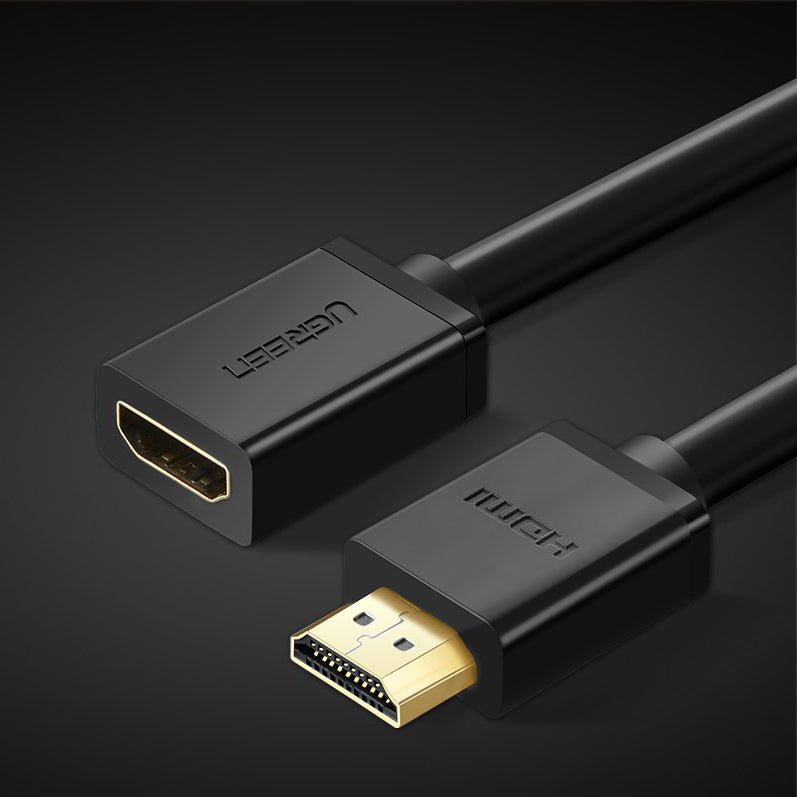 Câble Vidéo Rallonge UGREEN HD107, HDMI - HDMI, 4K, 1m, Noir
