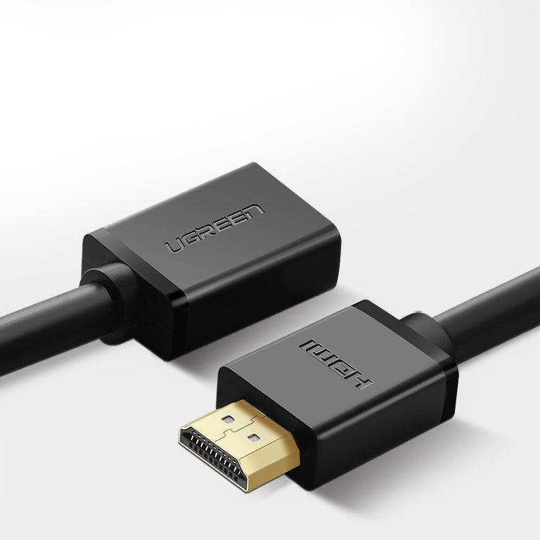 Câble Vidéo Rallonge UGREEN HD107, HDMI - HDMI, 4K, 1m, Noir