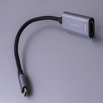 Adaptateur Audio et Vidéo USB-C - HDMI MaXlife MXHC-01, Gris