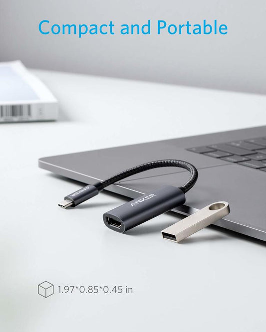 Adaptateur Audio et Vidéo USB-C - HDMI Anker 310, Gris A83120A2