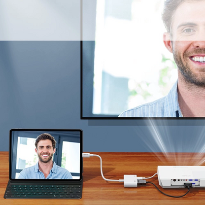 Adaptateur Audio et Vidéo Lightning - HDMI / Lightning Joyroom S-H141, Blanc