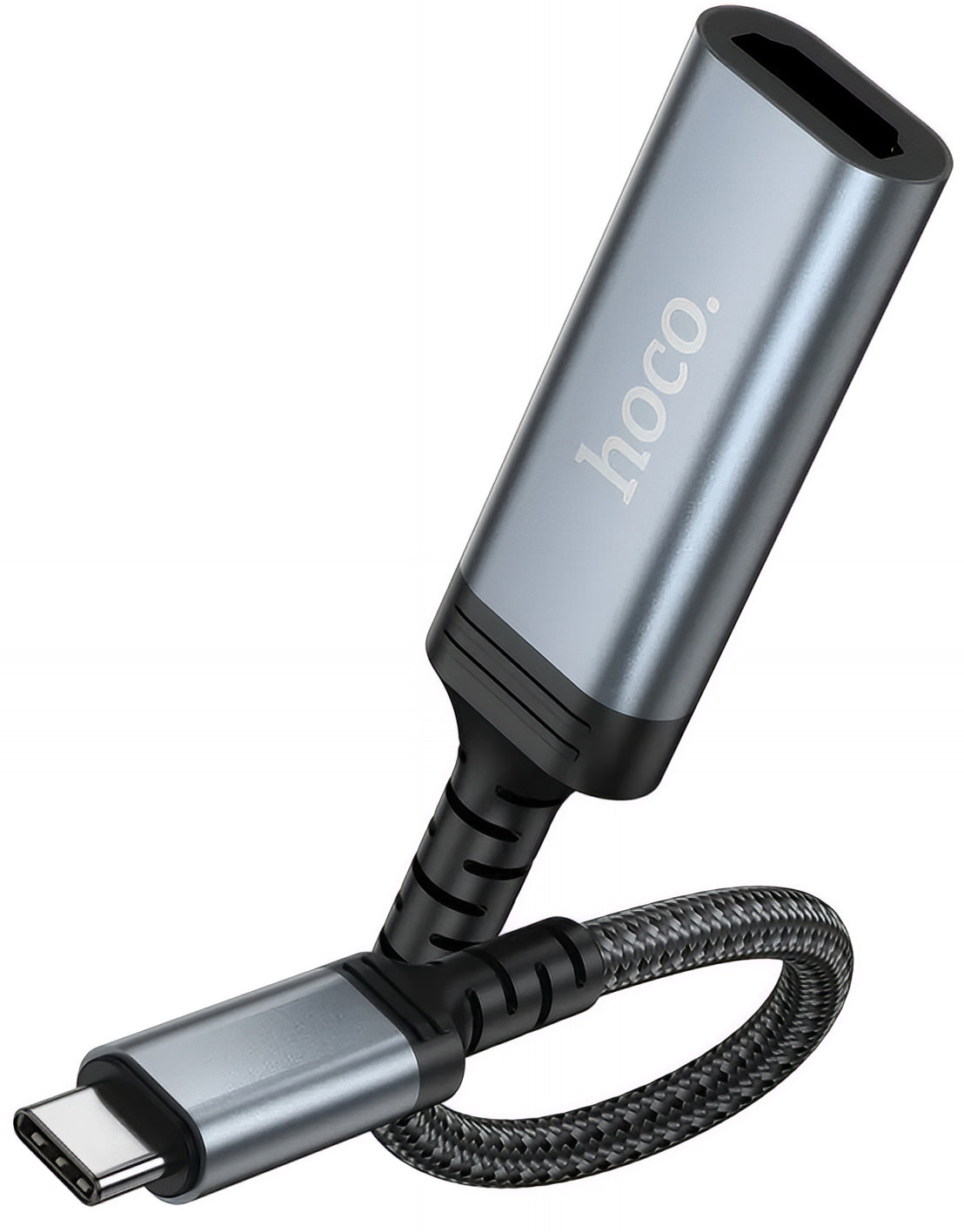 Adaptateur Audio et Vidéo USB-C - HDMI HOCO UA43A, Gris