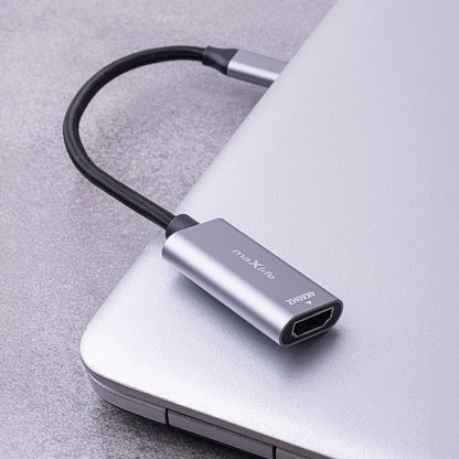 Adaptateur Audio et Vidéo USB-C - HDMI MaXlife MXHC-01, Gris