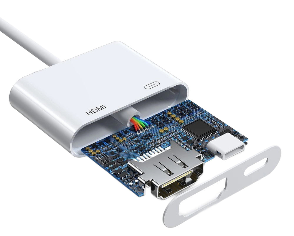 Adaptateur Audio et Vidéo Lightning - HDMI / Lightning Joyroom S-H141, Blanc