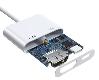 Adaptateur Audio et Vidéo Lightning - HDMI / Lightning Joyroom S-H141, Blanc