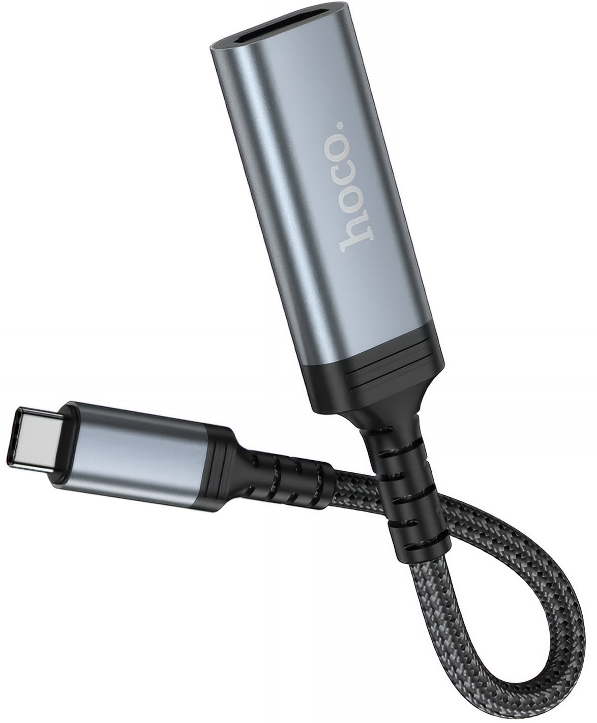 Adaptateur Audio et Vidéo USB-C - HDMI HOCO UA43A, Gris