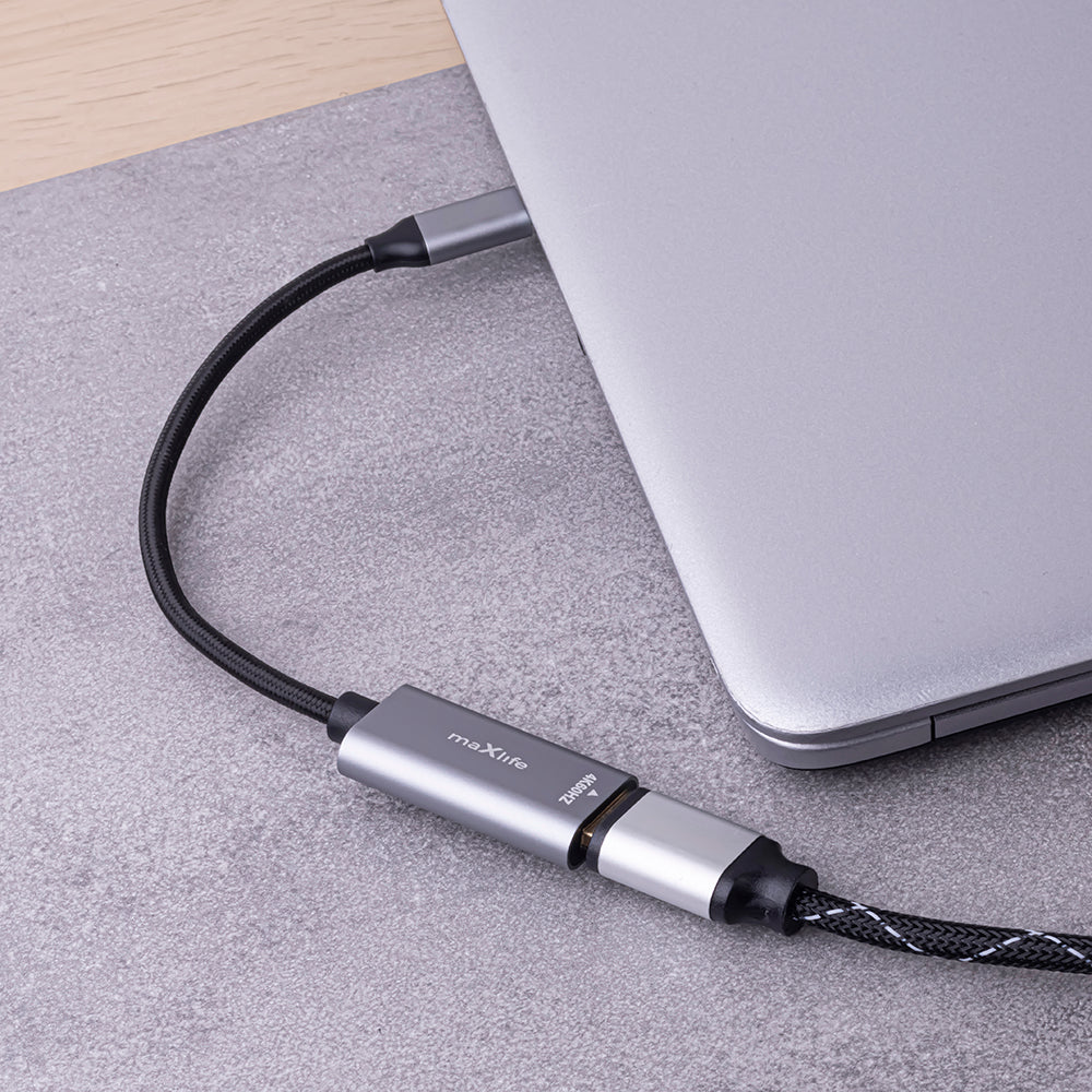 Adaptateur Audio et Vidéo USB-C - HDMI MaXlife MXHC-01, Gris