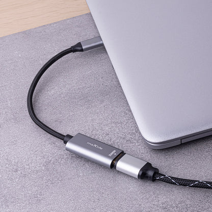 Adaptateur Audio et Vidéo USB-C - HDMI MaXlife MXHC-01, Gris