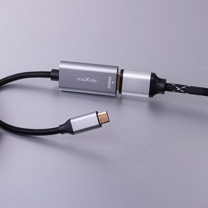 Adaptateur Audio et Vidéo USB-C - HDMI MaXlife MXHC-01, Gris