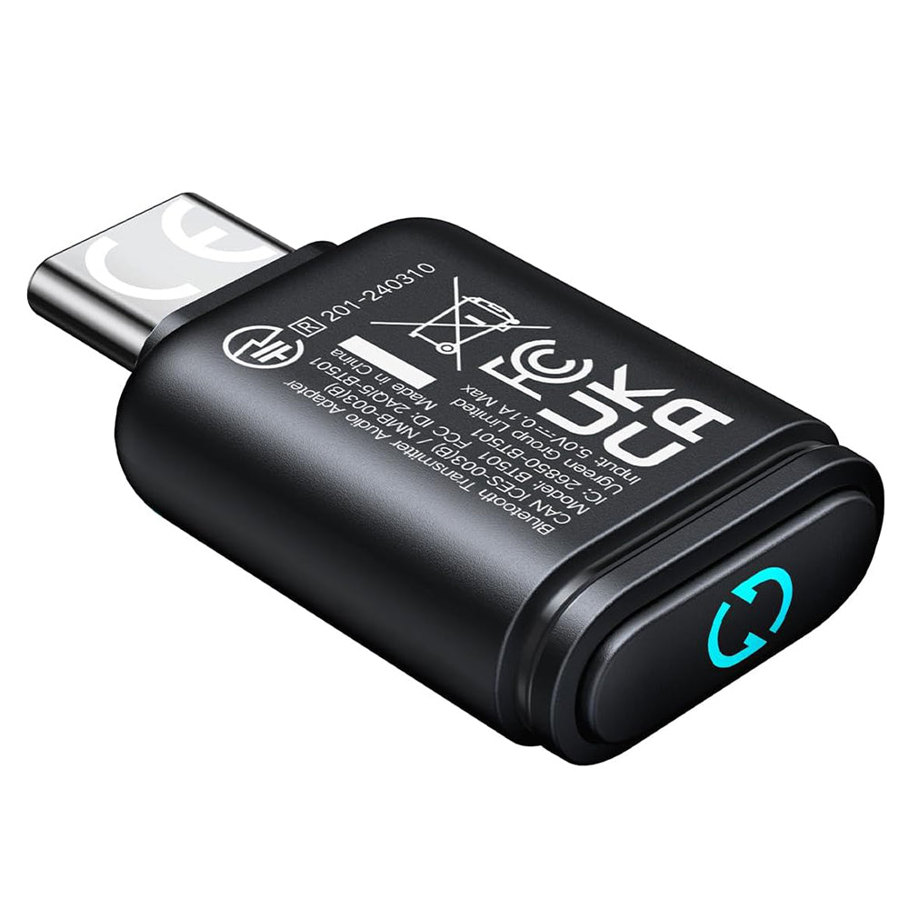UGREEN BT501 USB-C Bluetooth Adapter, Black