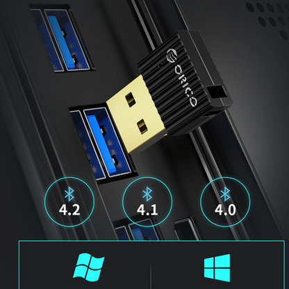 Adaptateur Bluetooth USB Orico BTA-53, Noir