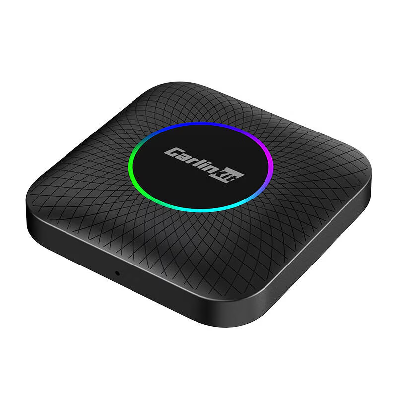 Adaptateur Carplay / Android Auto sans fil Carlinkit TBox Ambient pour Apple iPhone / Série Android, 8GB RAM / 128GB