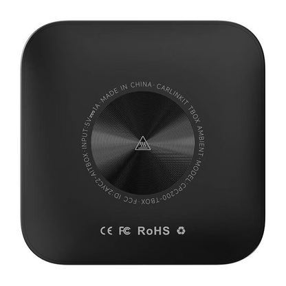 Adaptateur Carplay / Android Auto sans fil Carlinkit TBox Ambient pour Apple iPhone / Série Android, 4GB RAM / 64GB