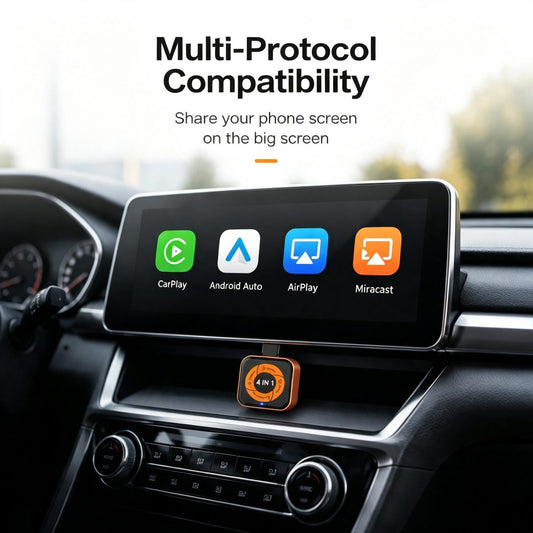 Adaptateur Carplay / Android Auto sans fil Carlinkit Mini Ultra6 pour Apple iPhone / série Android