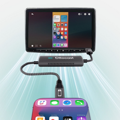 Ottocast Mirror Touch Carplay / Android Auto Adapter for Apple iPhone / Android Series CA450-T
