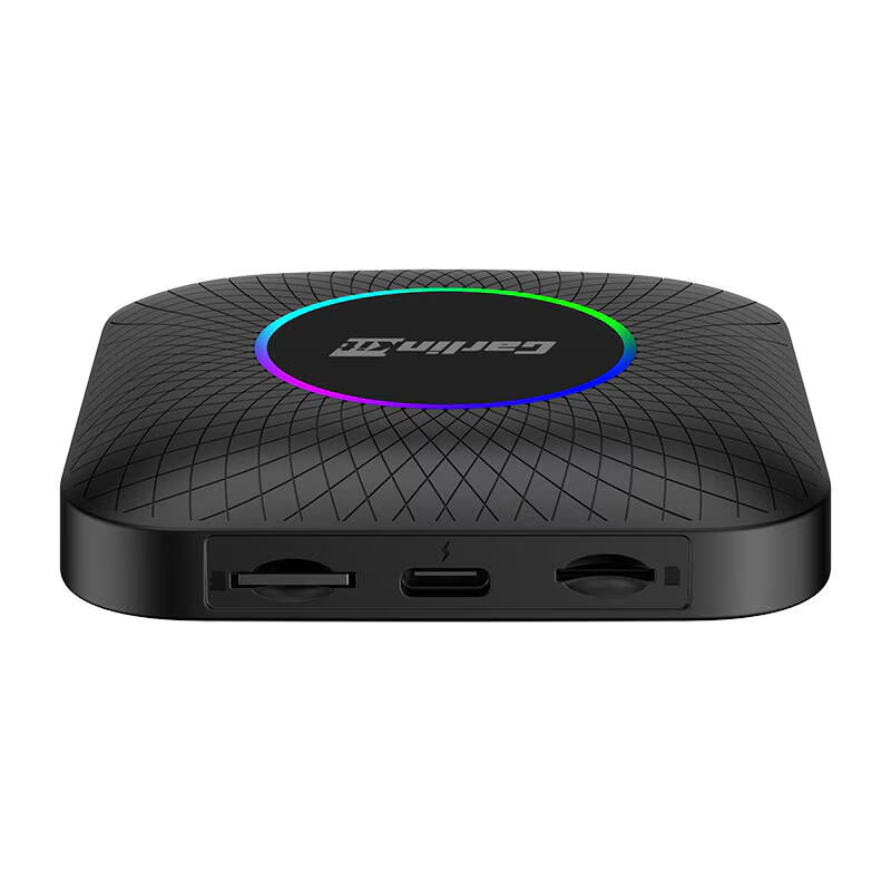 Adaptateur Carplay / Android Auto sans fil Carlinkit TBox Ambient pour Apple iPhone / Série Android, 4GB RAM / 64GB