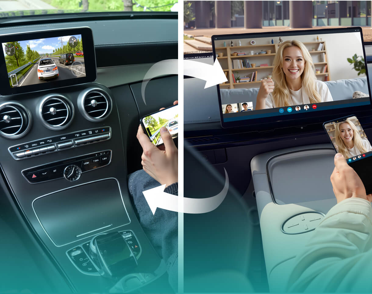 Adaptateur Carplay / Android Auto sans fil Ottocast OttoAibox P3 Pro pour Apple iPhone / séries Android, reconditionné PCS61-T