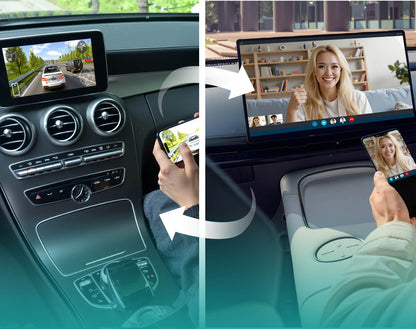 Adaptateur Carplay / Android Auto sans fil Ottocast OttoAibox P3 Pro pour Apple iPhone / séries Android, reconditionné PCS61-T