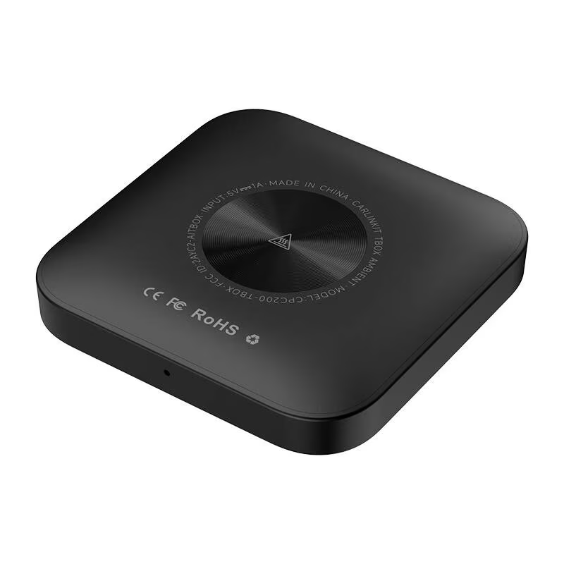 Adaptateur Carplay / Android Auto sans fil Carlinkit TBox Ambient pour Apple iPhone / Série Android, 8GB RAM / 128GB