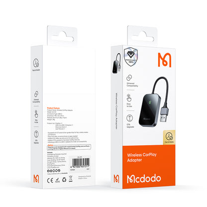 Adaptateur Carplay sans fil McDodo CA-7210 pour Apple iPhone Series