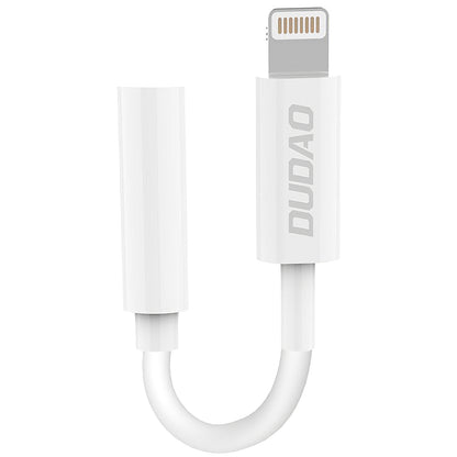 Adaptateur audio Lightning - 3,5 mm Dudao L16i, blanc