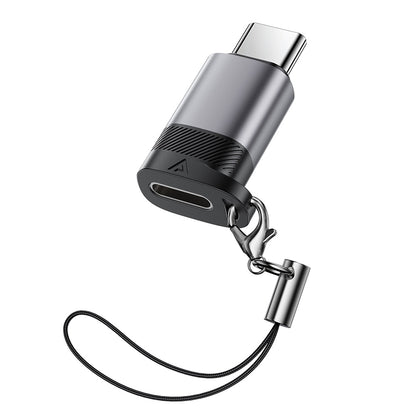 Adaptateur de Données et de Charge Lightning - USB-C Acefast J19, Gris