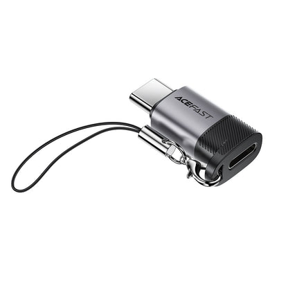 Adaptateur de Données et de Charge Lightning - USB-C Acefast J19, Gris