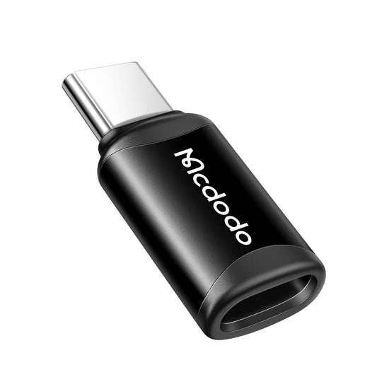 Adaptateur de Données et de Charge Lightning - USB-C McDodo OT-7700, Noir