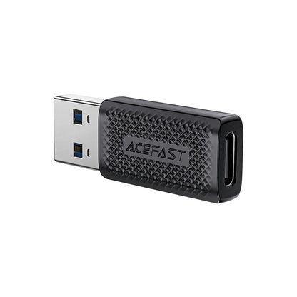 Adaptateur de Données et de Chargement USB-C - USB-A Acefast J2, Noir