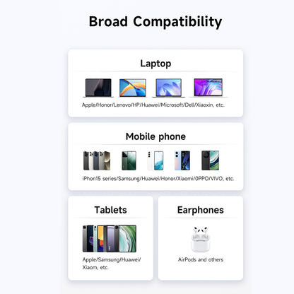 Adaptateur de Données et de Charge USB-C - USB-C McDodo OT-2450 Power Off, Noir