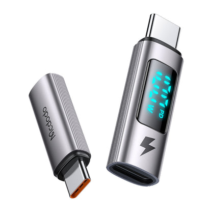 USB-C Data and Charging Adapter - USB-C McDodo OT-6090 Wales Display, Black