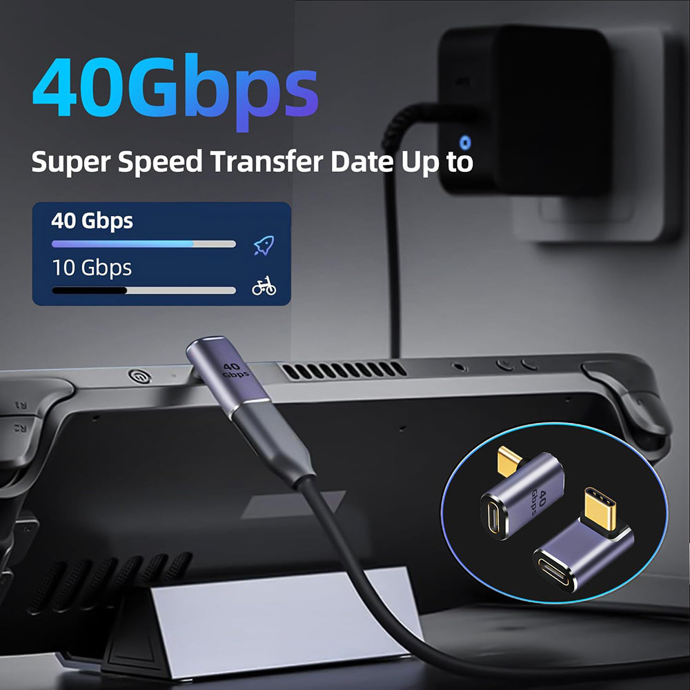 Adaptateur de Données et de Chargement USB-C - USB-C Techsuit A12 TitanCoreX, Gris