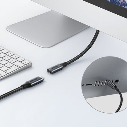 UGREEN US372 USB-C Extension Cable (45191), 1m, Black