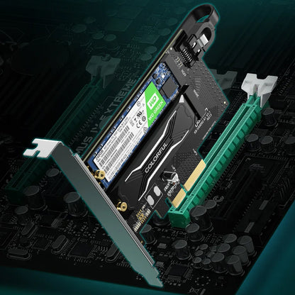 Adaptateur Interface SSD UGREEN CM302 (70504), NVMe M.2 / SATA - PCIe 3.0 X4