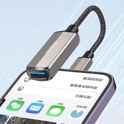 Adaptateur OTG Lightning - USB-A McDodo CA-2690, Gris