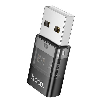 Adaptateur de Données et de Charge USB-C - USB-A HOCO UA36C, Noir