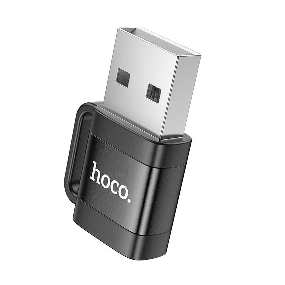Adaptateur de Données et de Chargement USB-C - USB-A HOCO UA31D, Noir