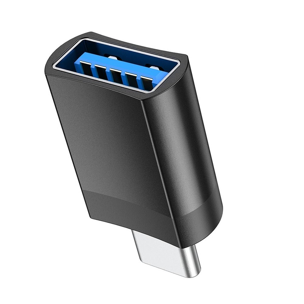 HOCO UA17 Adaptateur OTG USB-C vers USB-A, noir 