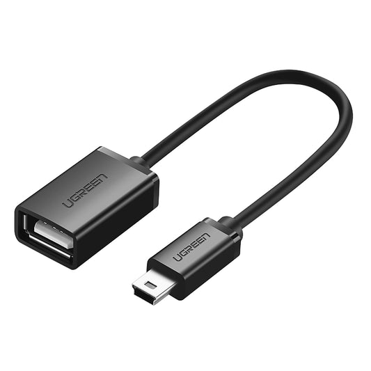 Adaptateur miniUSB - USB-A OTG UGREEN US249, Noir