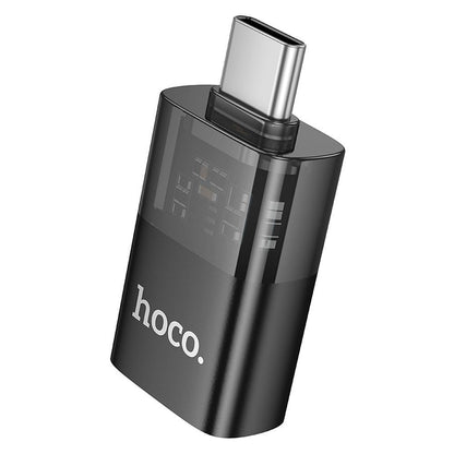 Adaptateur OTG USB-C - USB-A HOCO UA36B, Noir