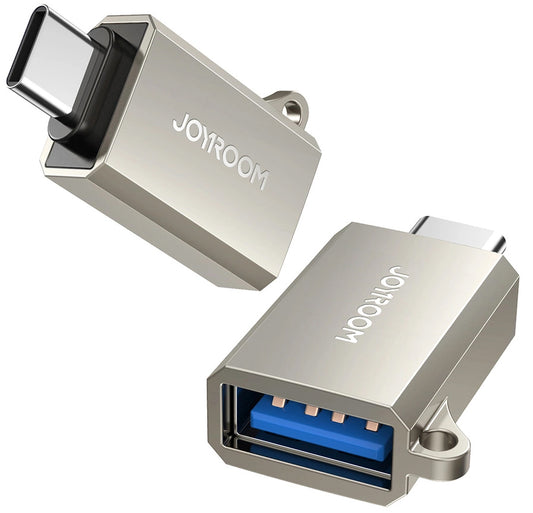 Adaptateur OTG USB-C - USB-A Joyroom S-H151, Argenté