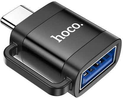 Adaptateur OTG USB-C - USB-A HOCO UA31C, Noir