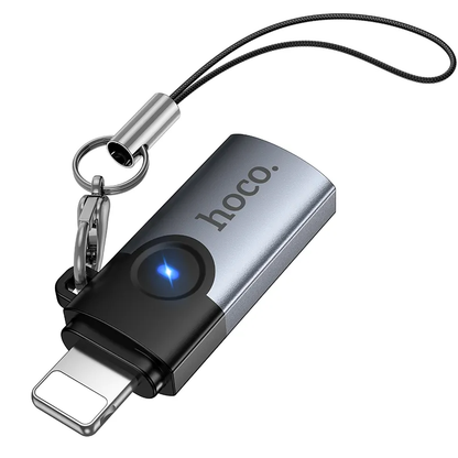 USB-C to Lightning Data and Charging Adapter HOCO UA46A, Gray