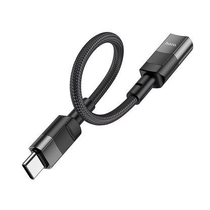 HOCO U107 Adaptateur de données et de charge Lightning - USB-C HOCO U107, 0,1 m, noir 