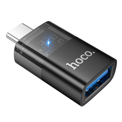 Adaptateur OTG USB-C - USB-A HOCO UA36B, Noir