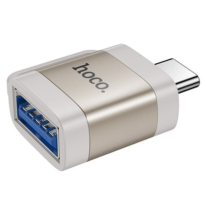 Adaptateur OTG USB-C - USB-A HOCO UA31C, Gris
