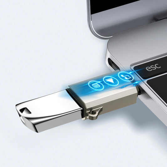 Adaptateur OTG USB-C - USB-A Joyroom S-H151, Argenté