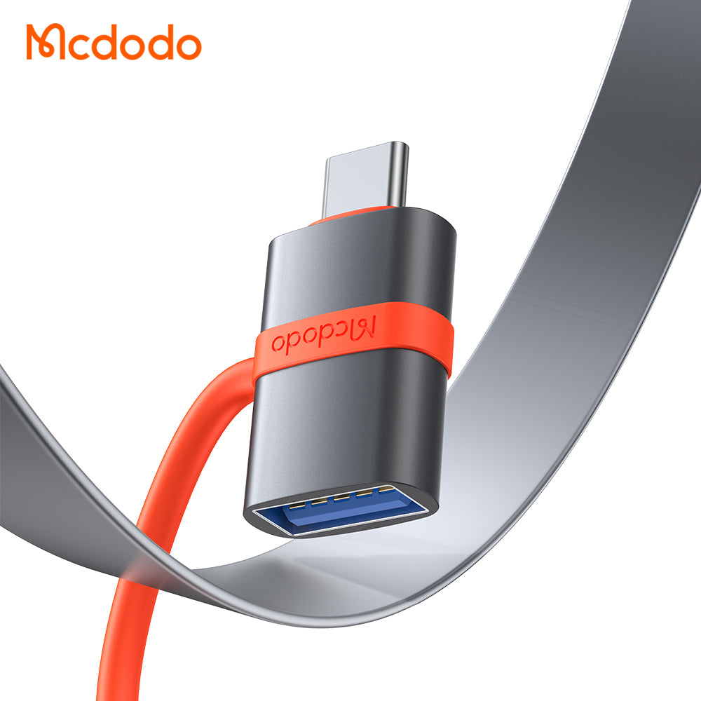 Adaptateur OTG USB-C - USB-A McDodo OT-3810, Gris