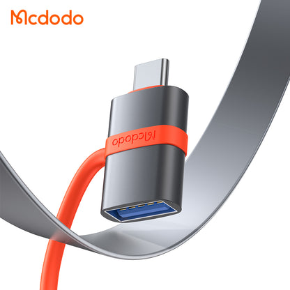 Adaptateur OTG USB-C - USB-A McDodo OT-3810, Gris