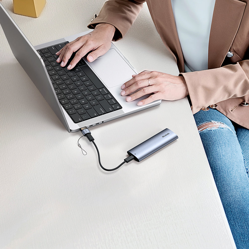 USB-C to USB-A Data and Charging Adapter McDodo OT-7580, Black